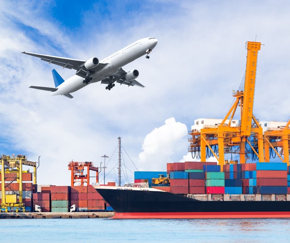 International Freight Forwarding service illustration